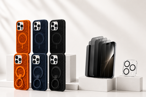 Pack Premium Zéphyr — 2 Coques + Protection complète